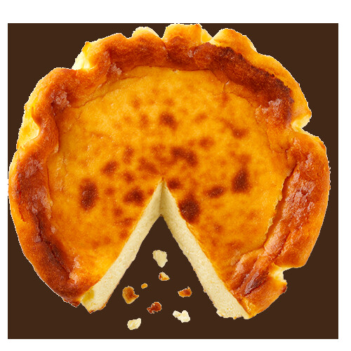 webshop TAM Baskische cheesecake topshot