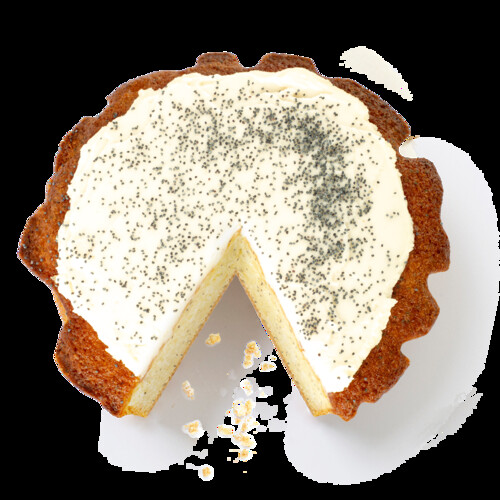 LEMON CAKE POPPY SEED CUT LEMON CAKE POPPY SEED CUT